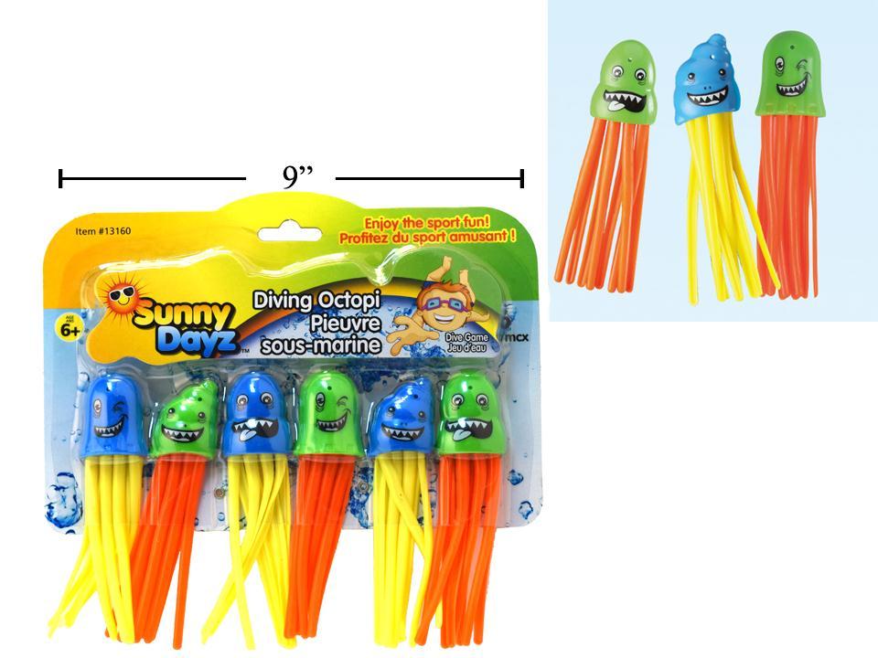 Sunny Dayz 6pk Catch The Octopus Dive Game