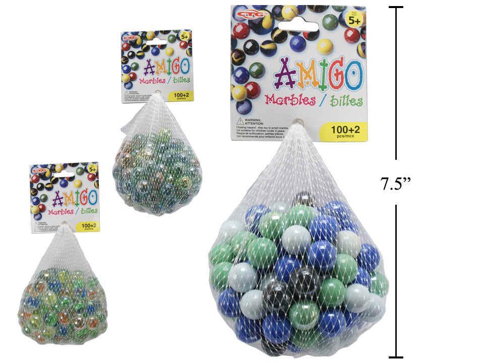 Amigo 100+2 Marbles/Mesh Bag
