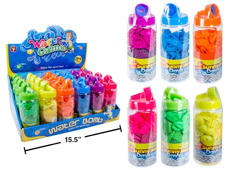 Sunny Dayz 60pcs Water Bomb Balloons Set in Tube