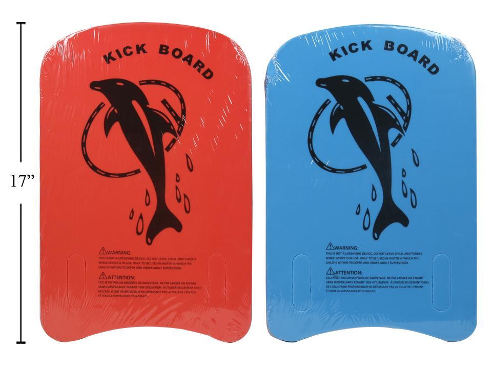 Sunny Dayz EVA Foam Kick Board, 17.5"11.8", 2/c,  shrink w/label