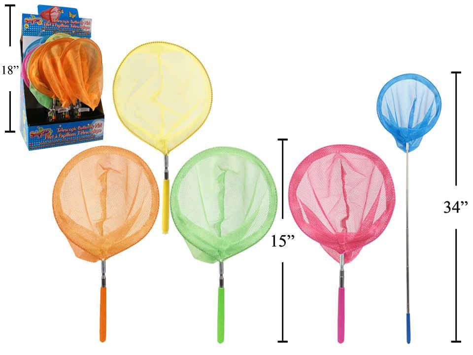Summer Zone Telescopic Butterfly Net, extends to 33.5"L
