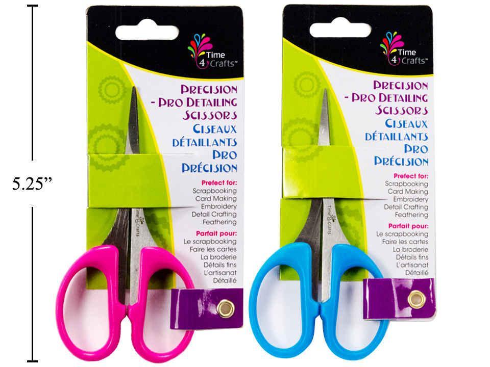 Time 4 Crafts, Precision Pro Detailing Scissors, 2 Col.,header