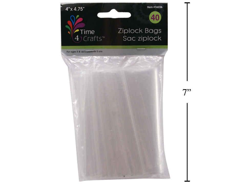 Self Sealing Bags - Crystal Clear