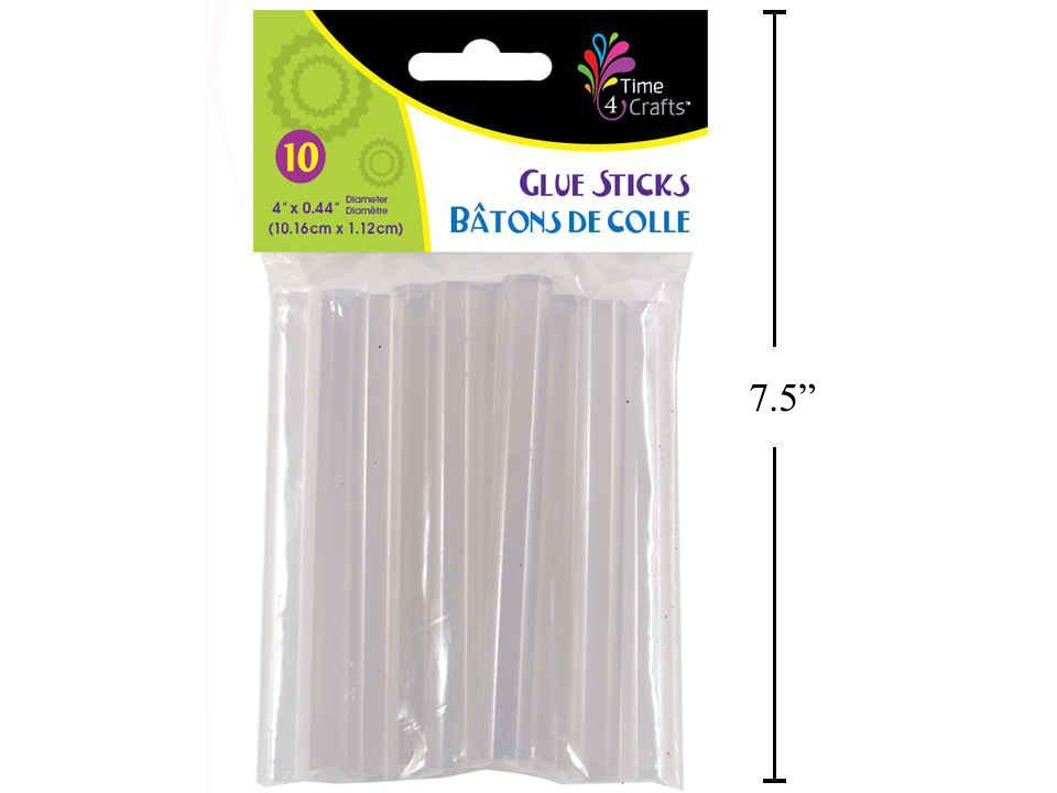 Time 4 Crafts 10-Piece Glue Stick Set, 4" x 0.44"