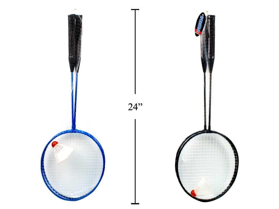 Sportsline 3pcs Badminton Set in Net Bag, 2 Cols., hangtag