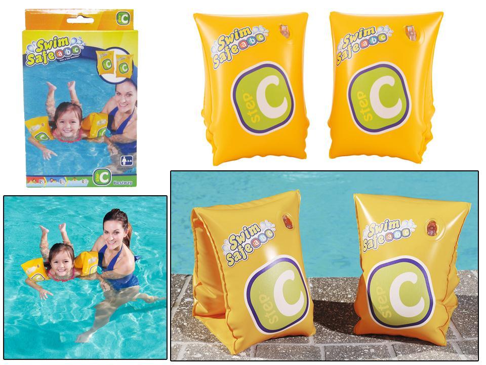 Swim Safe Inflatable Baby Swim Armbands, 10"x6"