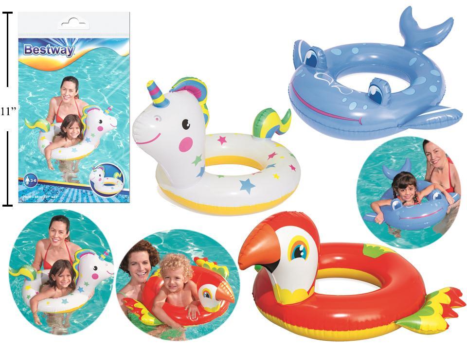 33'' Inflatable Animal Shaped Swim Rings