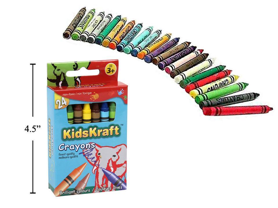 KD.Kr. 24-Piece Crayon Set