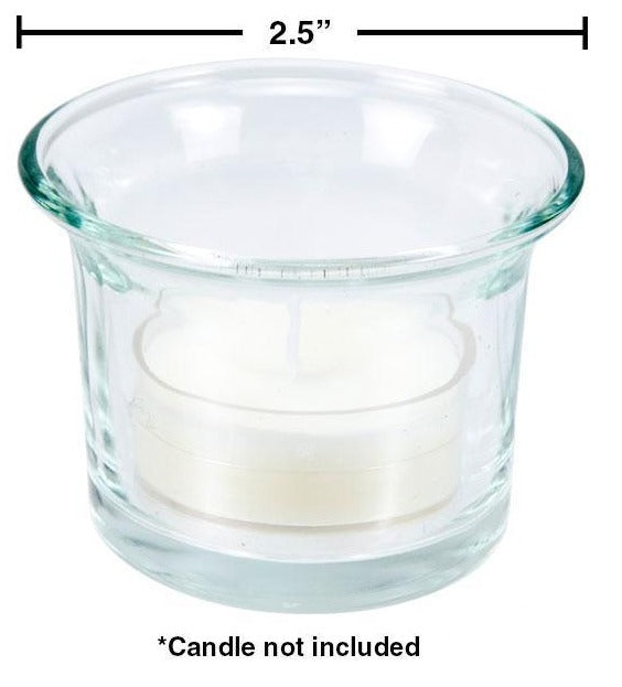 Glass Tealight Candle Holder /Replacement (UPC-N/A)