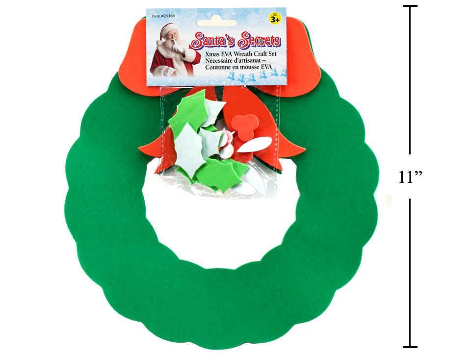 KD.Kr, Eva Xmas Wreath Ornament Craft Set,  pbh
