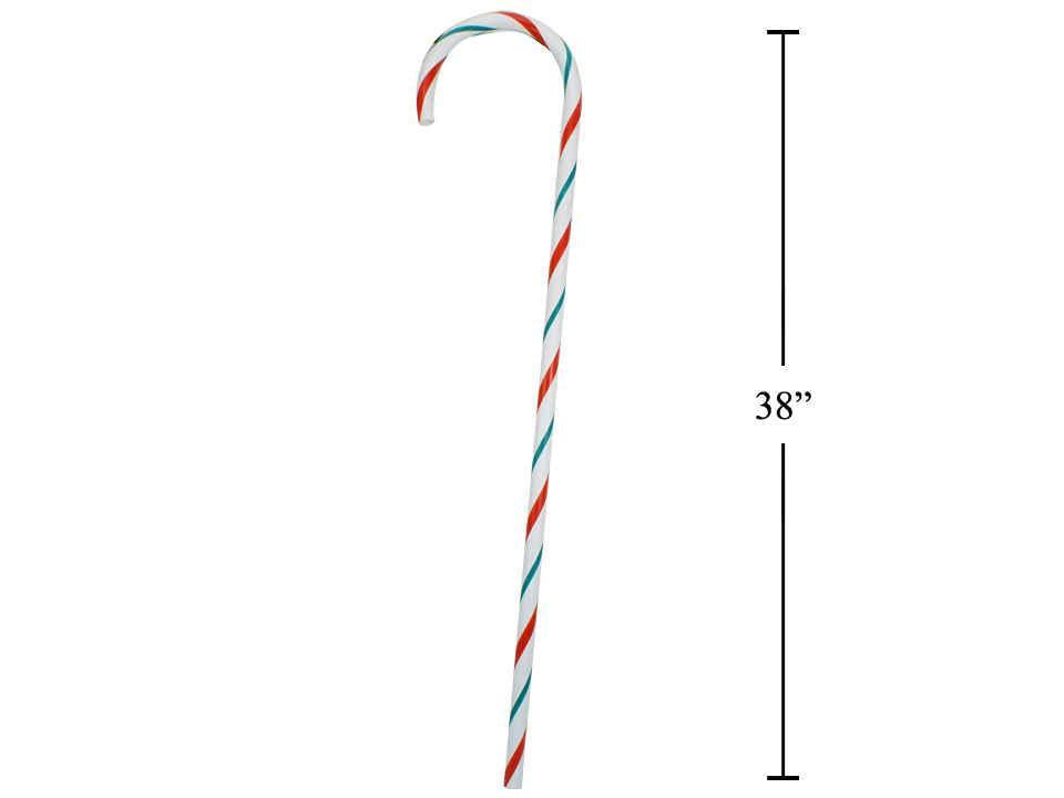 Xmas 38"L Deluxe Candy Cane, plastic, upc (ES82141)