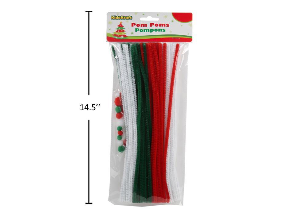 KD.Kr. 200pcs Xmas Craft Set Value Pack, PVC bag w/Header