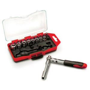 23-Piece Screwdriver and Socket Set