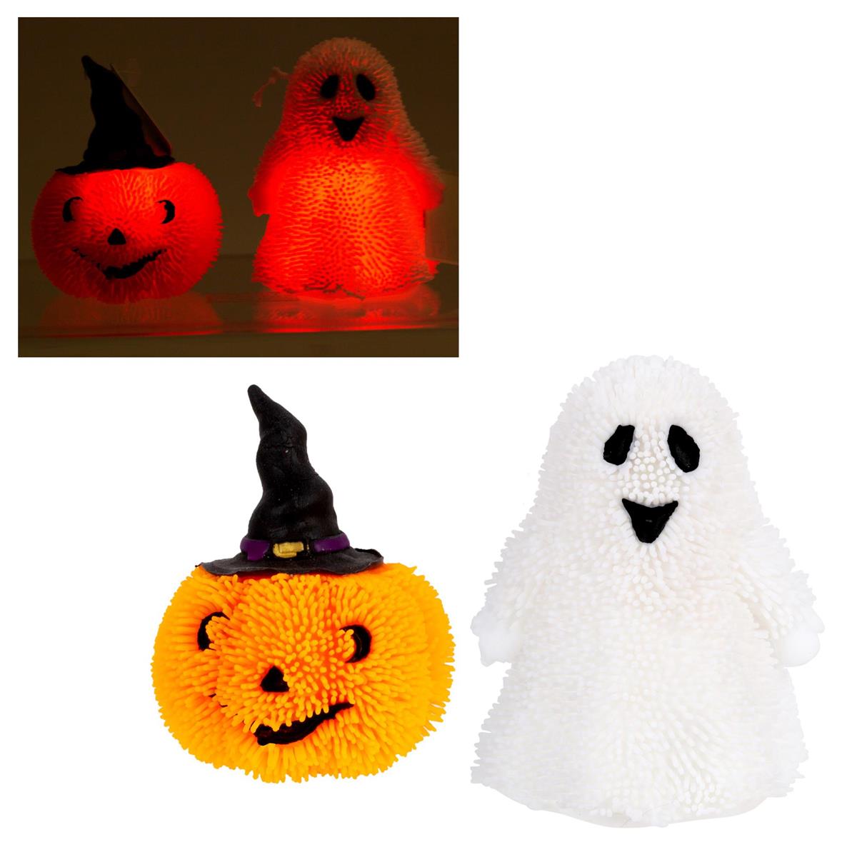 Hoot LED Pumpkin/Ghost Light-Up Puffer