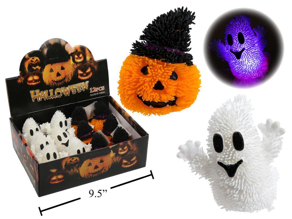 Hoot Light-Up Puffer Pumpkin/Ghost