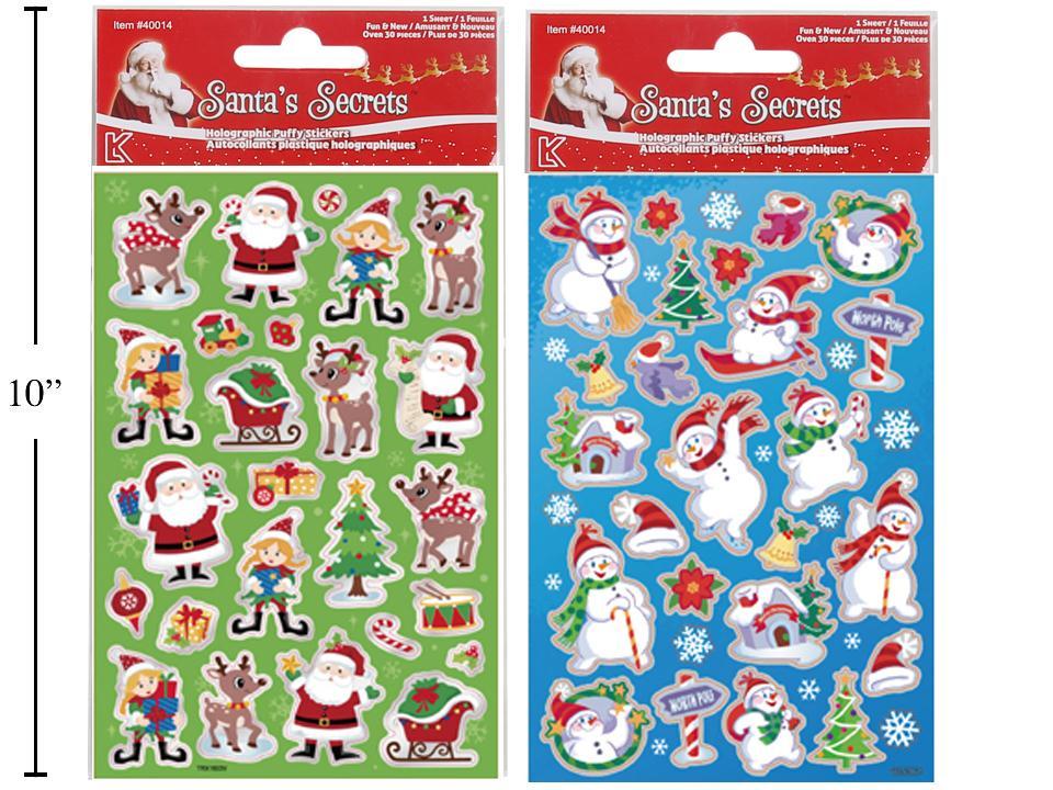 S.Secrets Foil Stickers, over 50pcs (2 sheets), 2asst., insert
