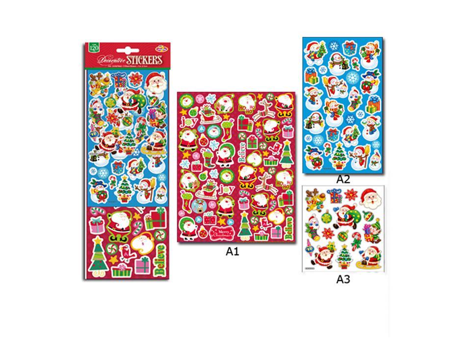 S.Secrets Xmas 3 Sheets Sticker Value Pack, pbh, over 120pcs