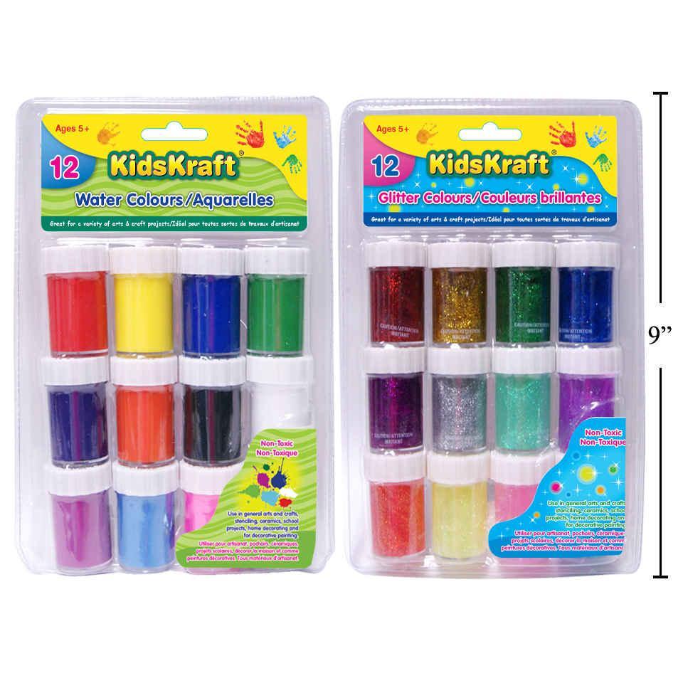 KD.Kr.12-Piece Water Colours Set