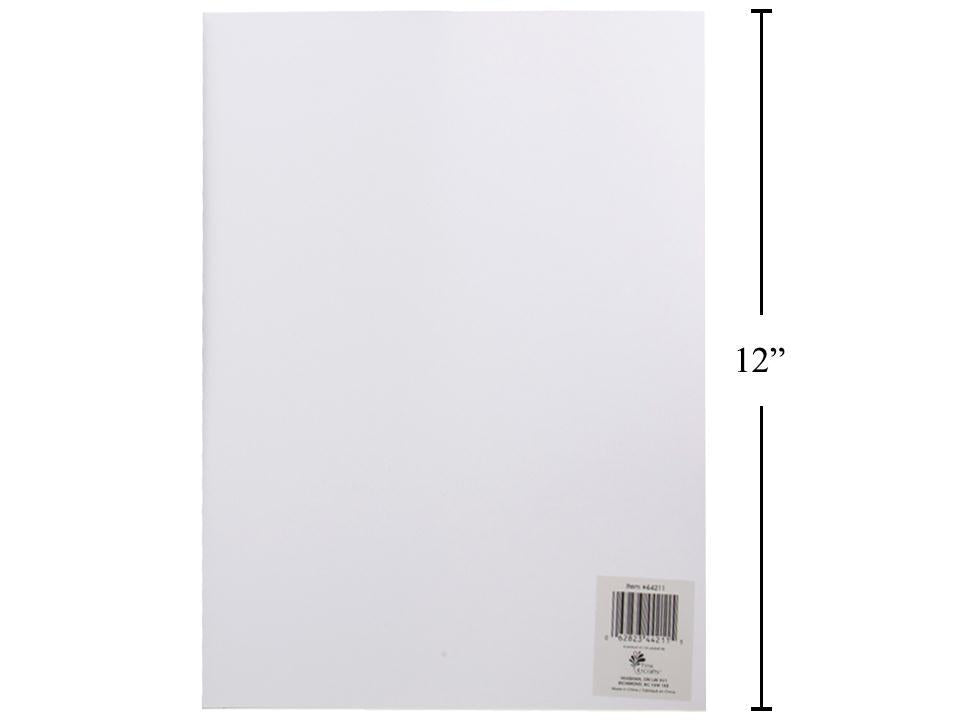 T4C White Bristol Paper, 8.25" x 11.5", 220g
