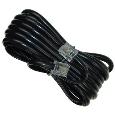 15 Ft. Black Phone Line Cord