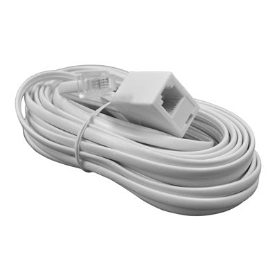 25 Ft. White Phone Extension Cord