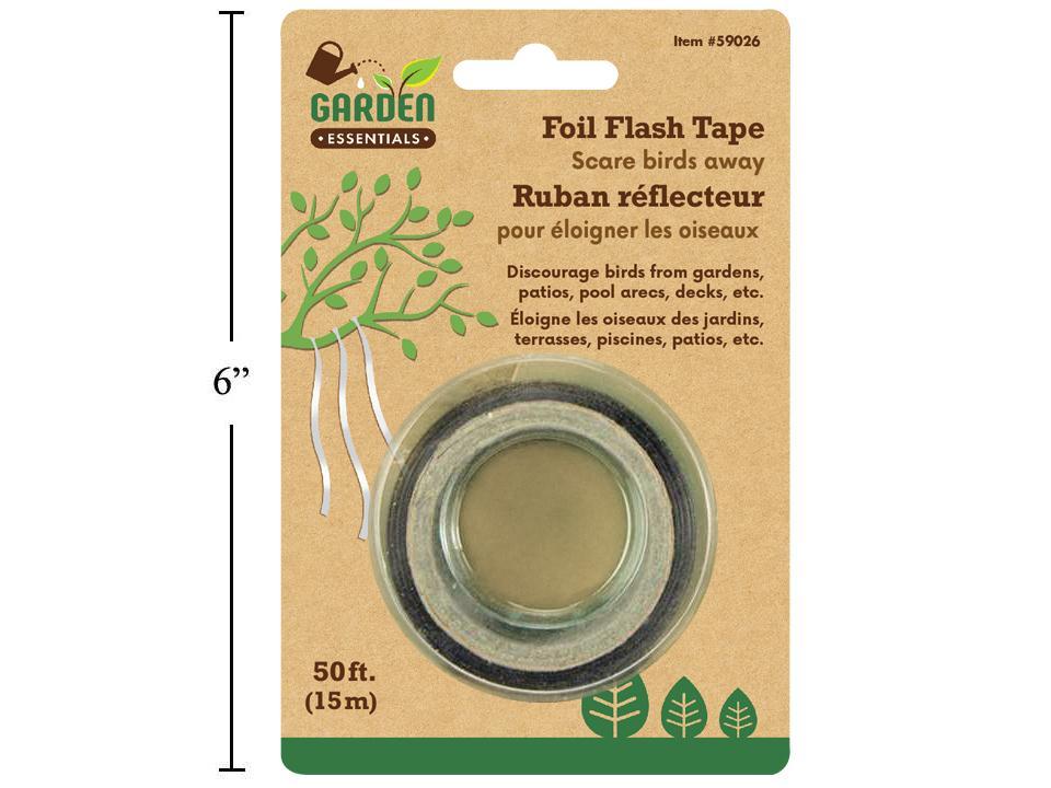 Garden E. 50ft. Foil Flash Tape, 2.5cm x15m