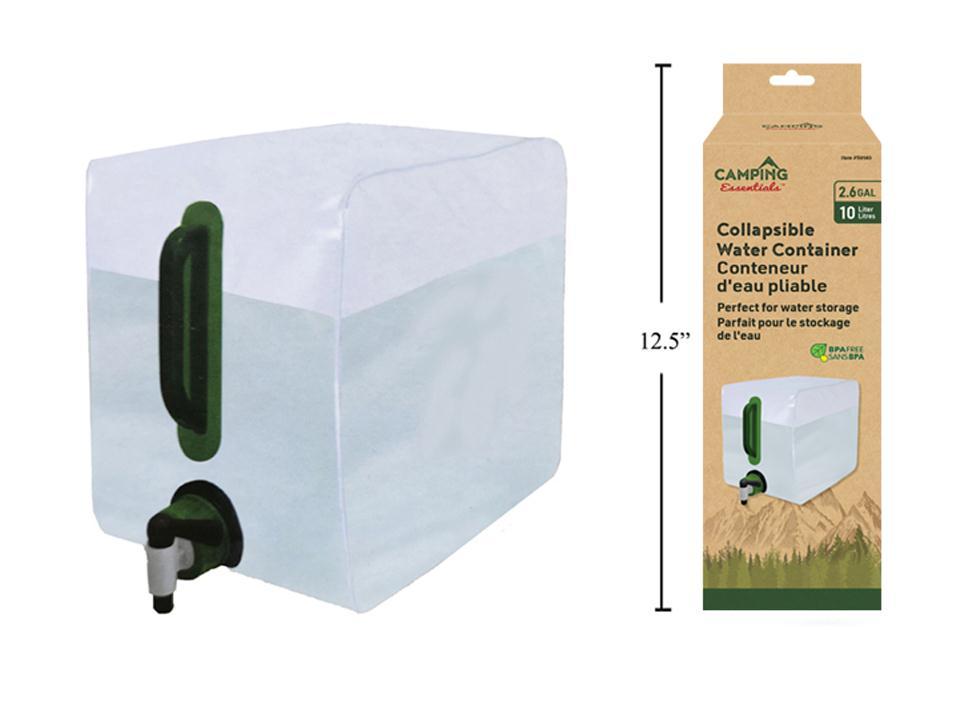 Camping 10L Collapsible Water Carrier