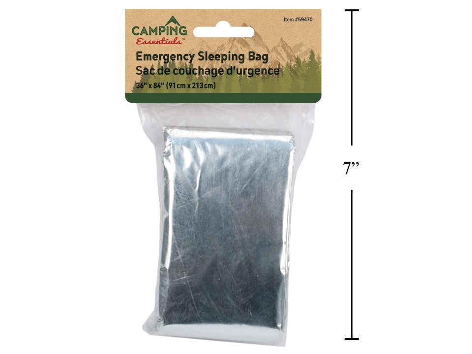Camping Emergency Sleeping Bag, 36" x 84"