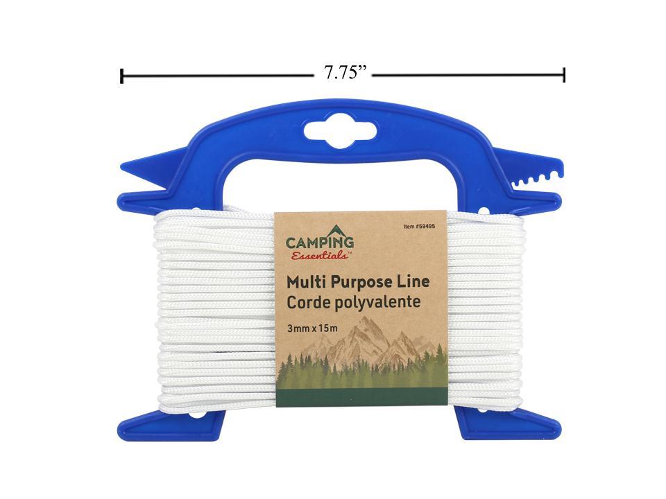 Camping Multi Purpose Line, 3mmx 15m