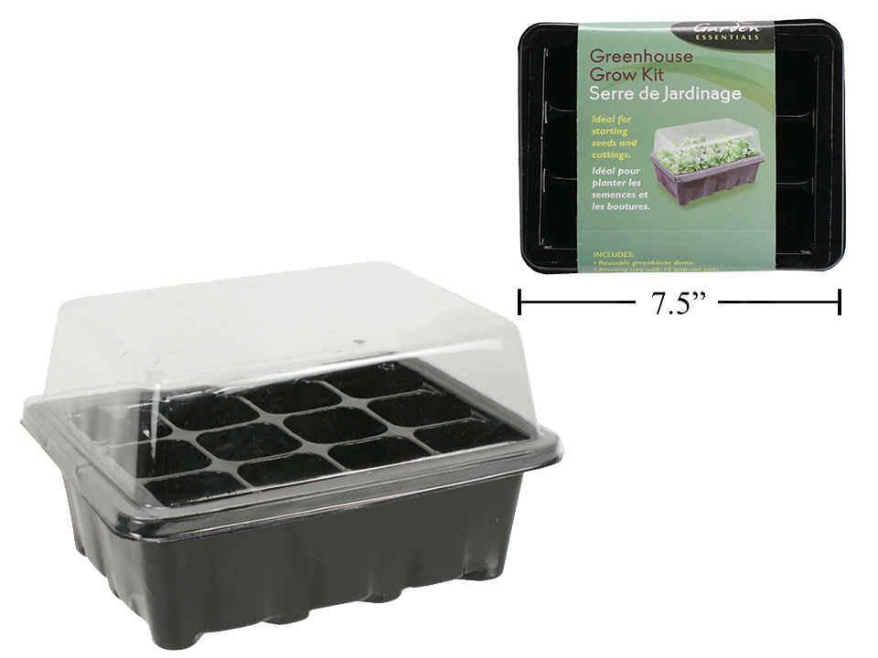Garden E. Greenhouse Grow Kit, 12 cells