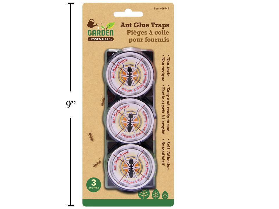 Garden E. 3pk Ant Glue Traps