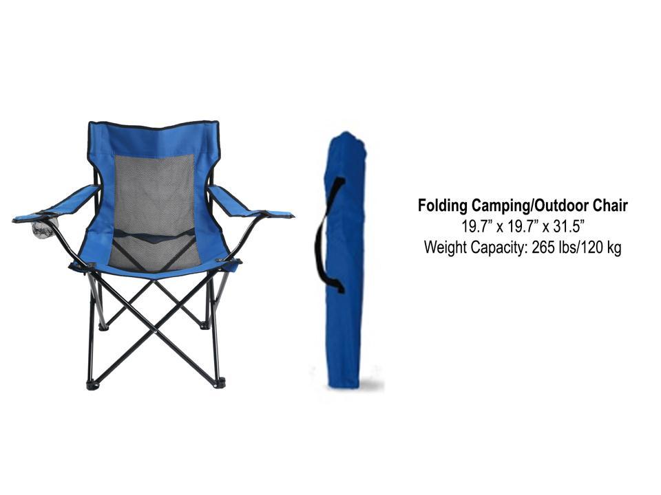 Camping/Outdoor Folding Chair w/ carry bag,19.7x19.7x31.5''