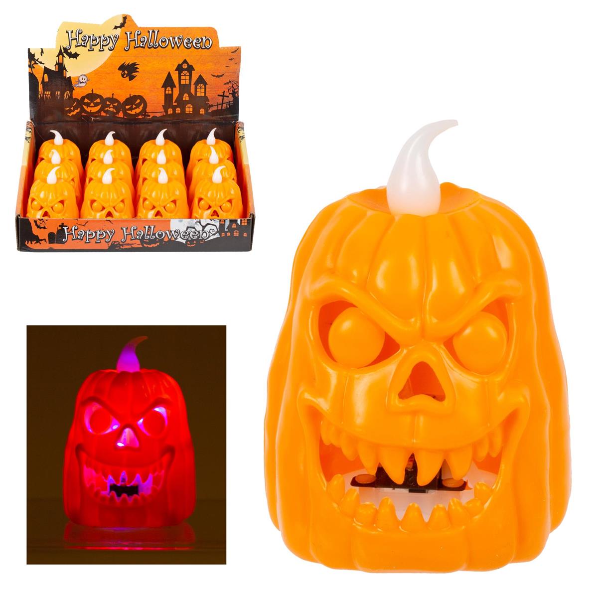 G.Ghouls Hween LED Light-Up Pumpkin Decor