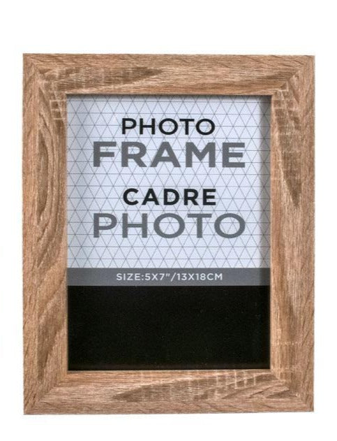 Gallery Frame 5x7", Lt. Wood, PS, shrink wrap + pdq
