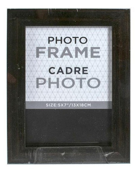 Gallery Frame 5x7", Dk. Wood, PS, shrink wrap + pdq