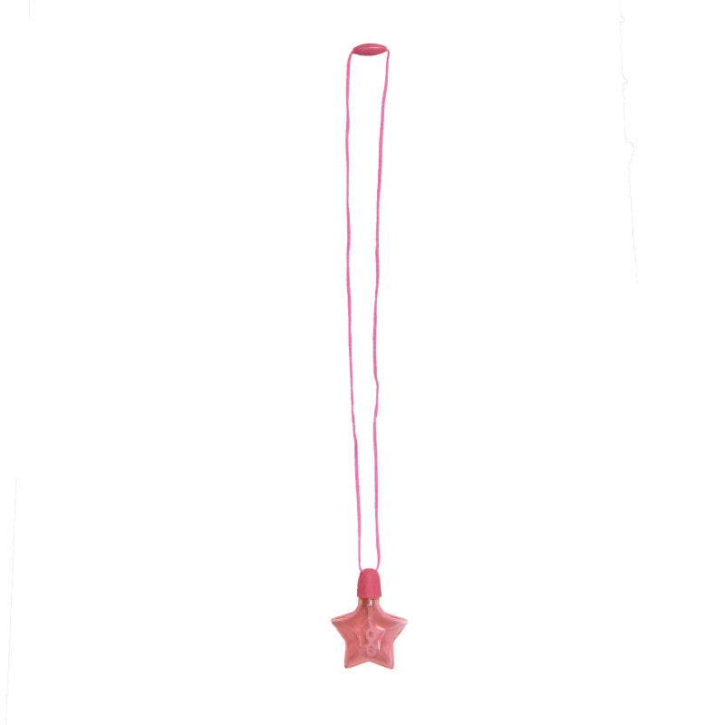 Star Bubble Necklaces, Set of 4