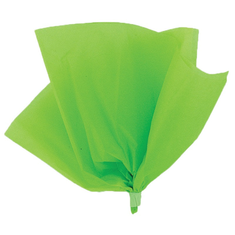 Lime Green Tissue Sheets  10ct