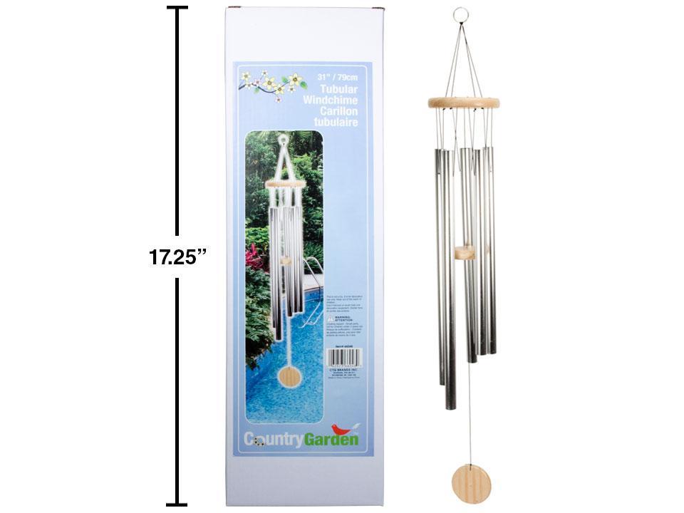 Country Garden 31" Tubular Windchime