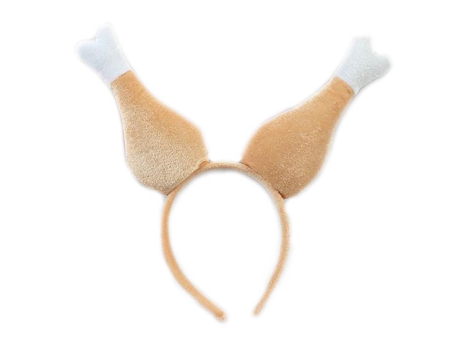 S.Secrets Xmas Turkey Leg Headband, header