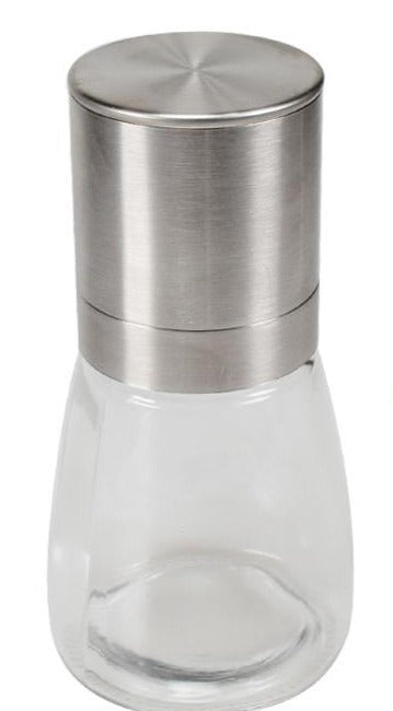 L.Gourmet Glass Spice Grinder, 6.8cm Dia. x 13.9cm, 6/pdq