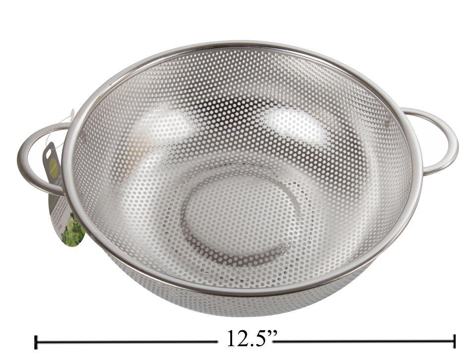 L.Gourmet Perforated Colander, 25cm Dia., Hangtag