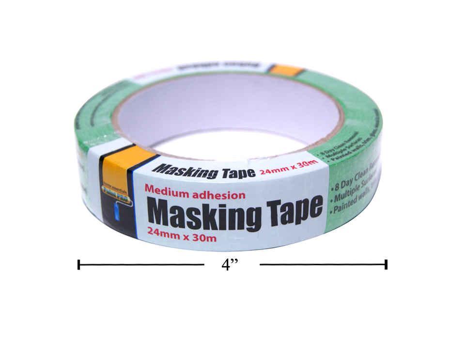 H.E. Paint Pro Green Masking Tape, 24mm x 30m