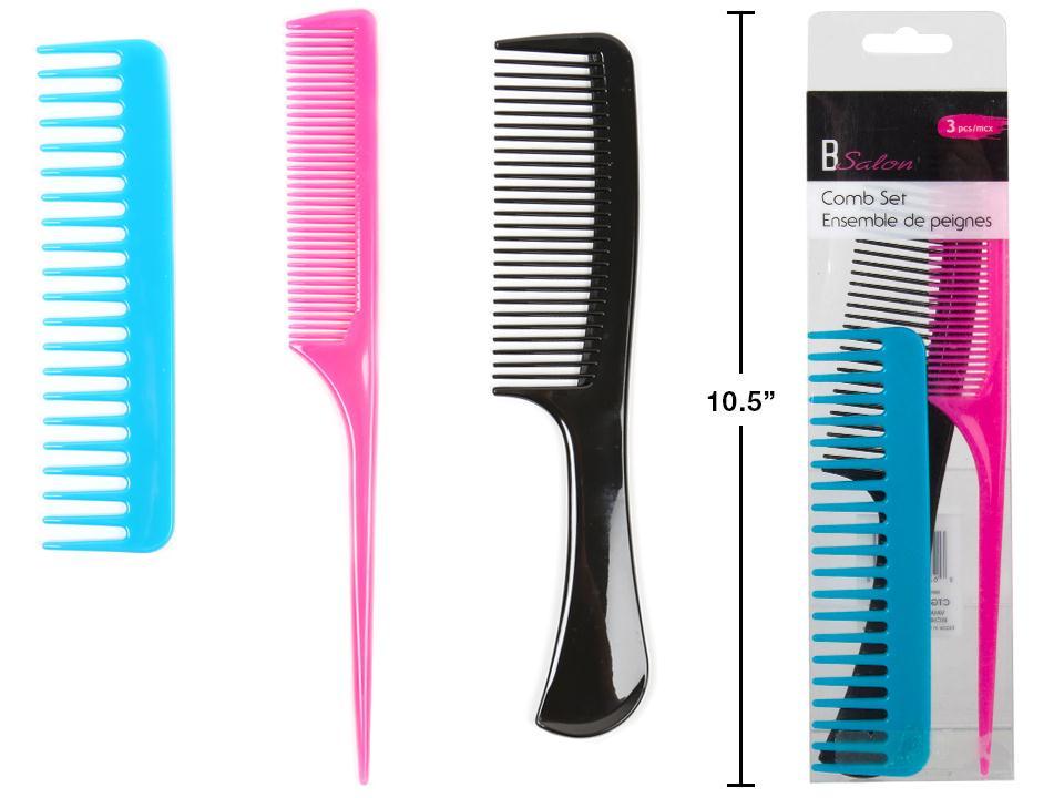 Bodico's 3-Piece Sassy Comb Set