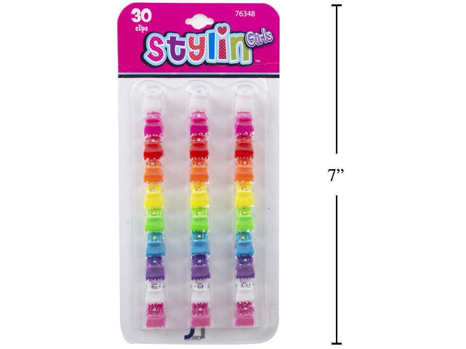 Stylin Girl 30-Piece Micro Mini Hair Clips