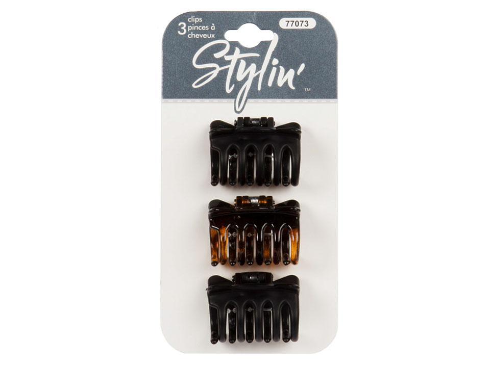 Stylin 3-Piece Medium Claw Clips