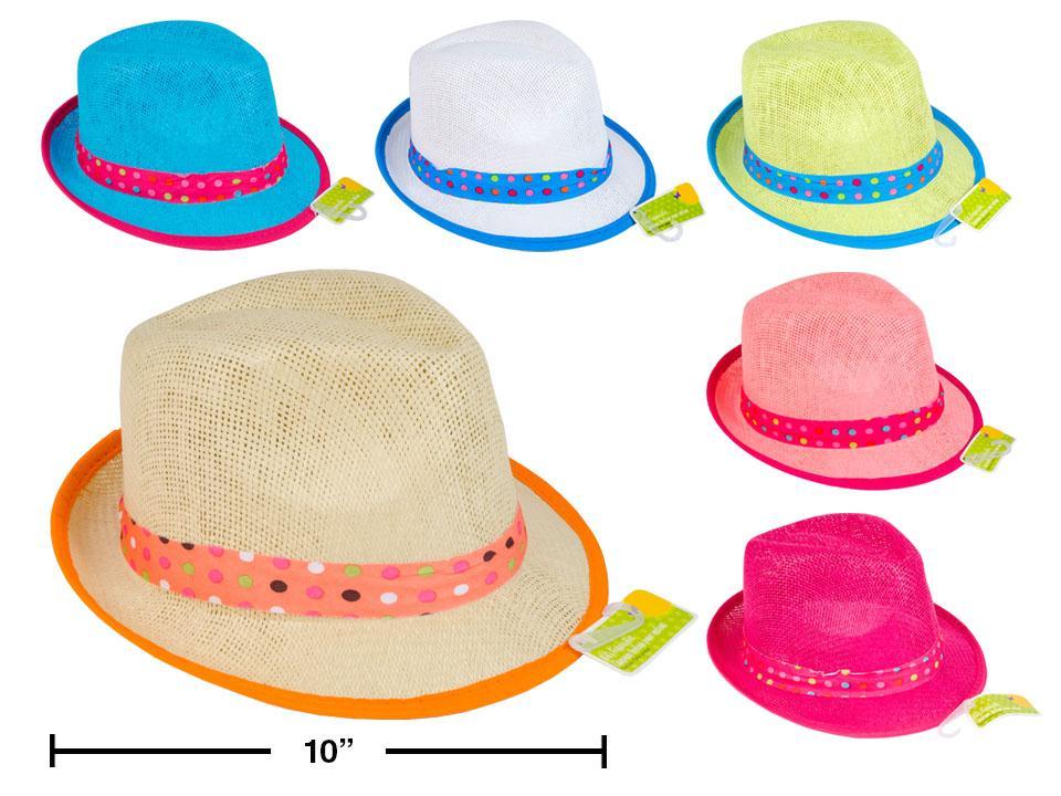 Kid's Fedora Hat, 100% Polyester