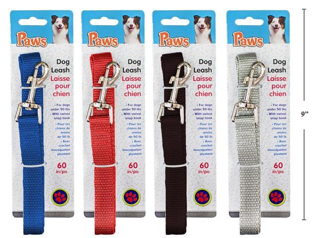 PAWS 60" x 3/4" Dog Leash