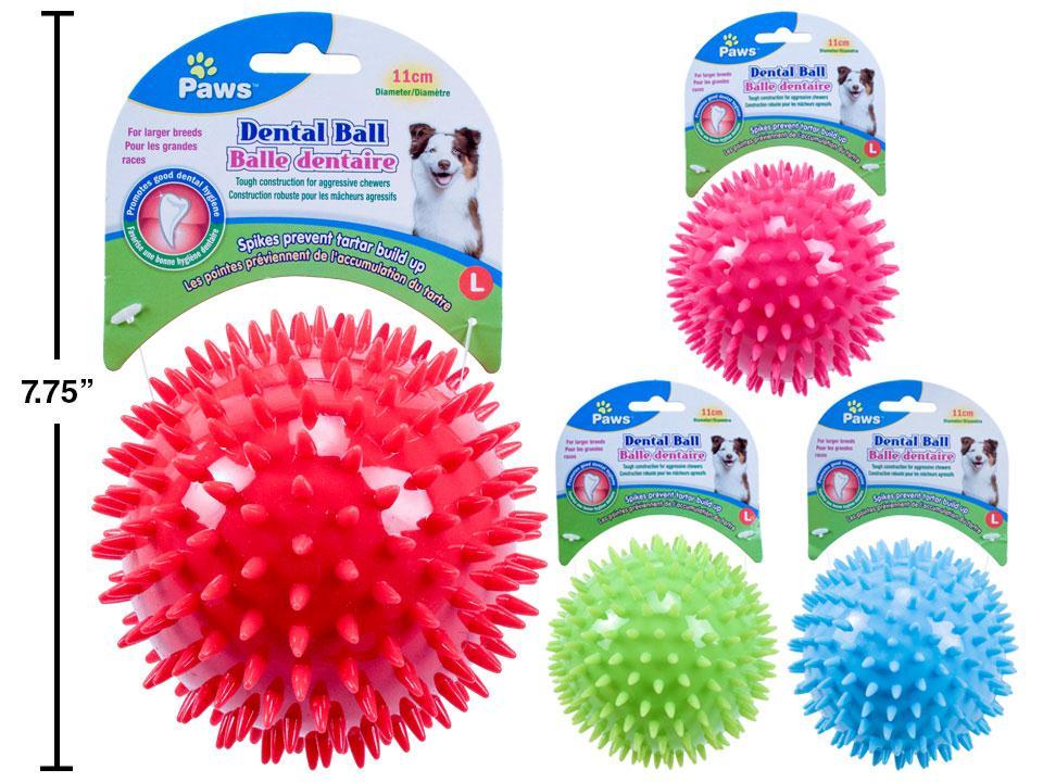 PAWS Round Dental Ball with 4.3" Diameter