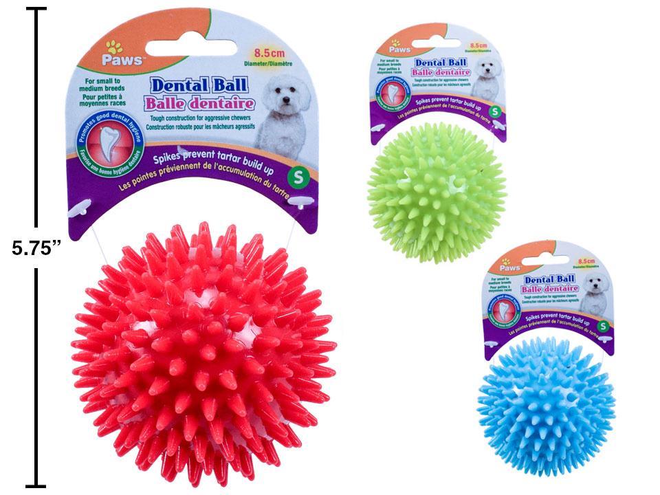 PAWS Round Dental Ball with 3.3" Diameter