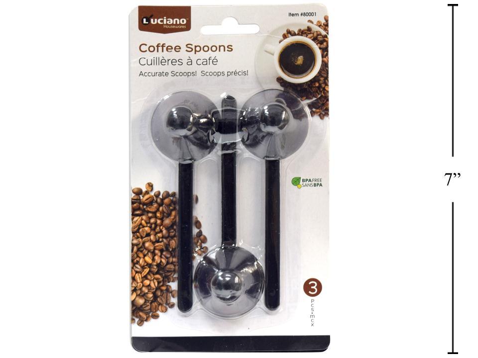 Luciano 3-Piece Coffee Spoons Set, 11cm Length